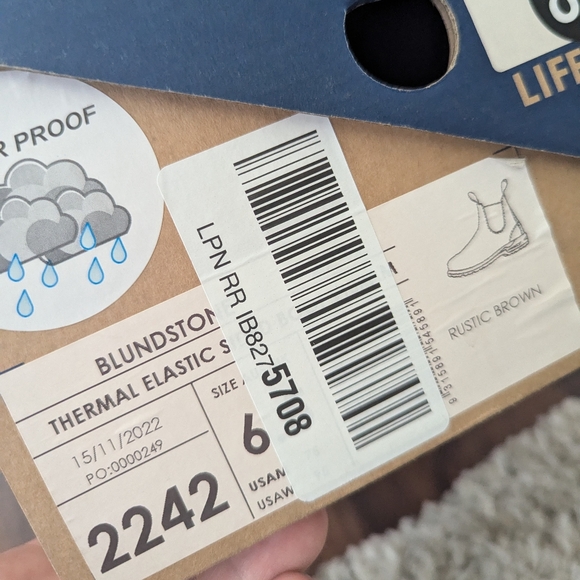 Blundstone Olive Green Chelsea Winter Boots - Picture 3 of 15